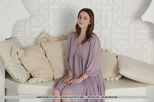 Amber Plume in Presenting Amber Plume by Flora for MetArt