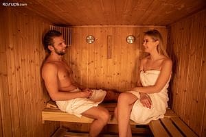 Eyla Moore Seduced In The Sauna For Karups
